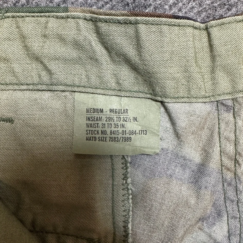 Propper Woodland Camo Cargo Pants Mens Medium Regular Military Trousers 90s VTG